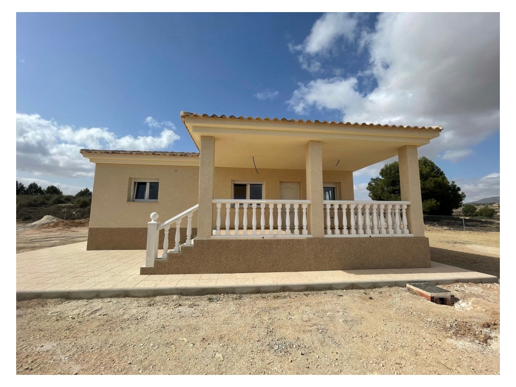 Brand new villa in Pinoso pool option